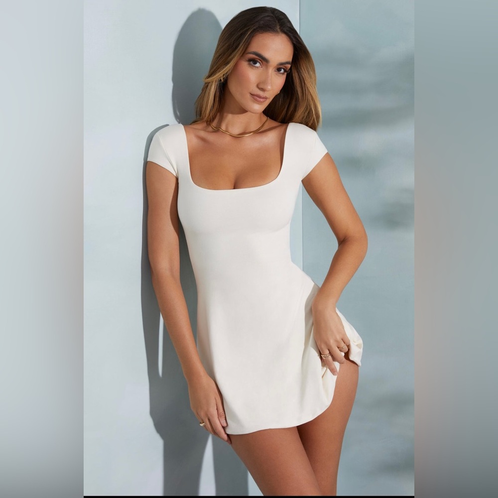 Oh Polly ivory dress